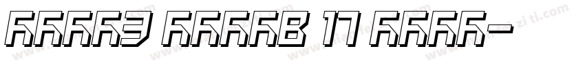 Spac3 Techv 17 Ital字体转换